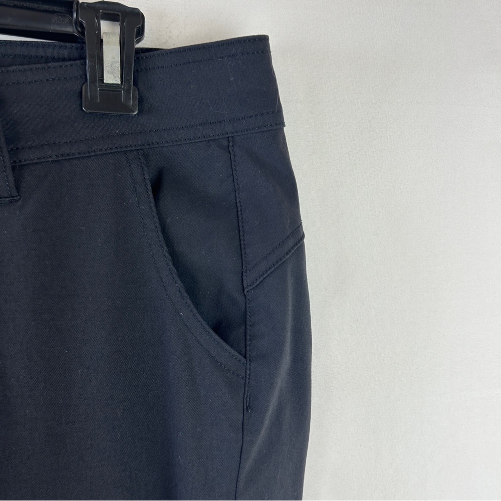 Prana black cargo convertible pants size 4 outdoor hiking - Picture 7 of 9